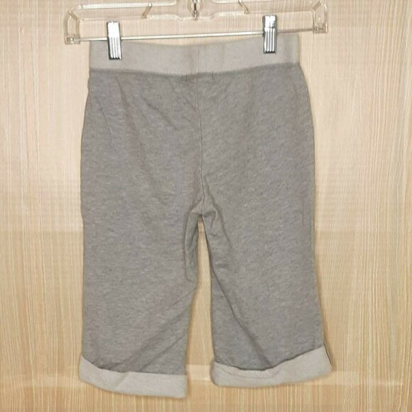 Gap Girl's Gray Cuffed Capri Sweatpants. Small 6-7 - Picture 4 of 9